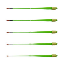 5pcs Winter Fishing Rod Bites Strikes Indicator 10cm Rod-Green