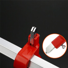 2X Glass Cutter T-Shaped Glass Push Knife High Precision Manual Portable Tile Cutter