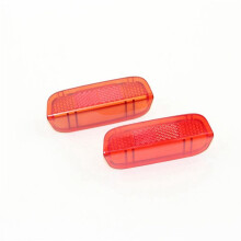 4Pc Interior Door Panel Light Lamp Lense Reflector Red 1KD947419 Fit for B6 B7 CC MK5 MK6 MK6