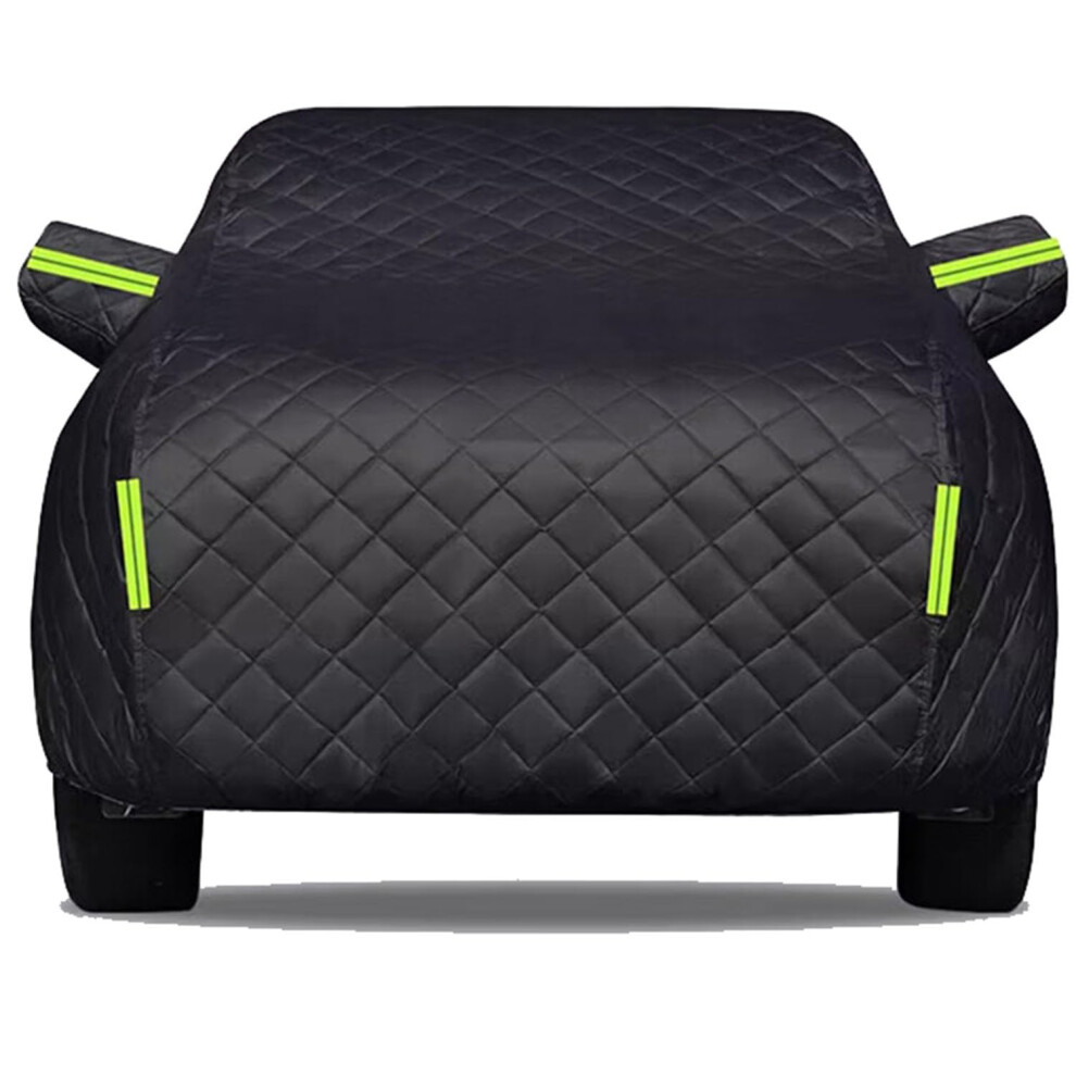 All Weather Hail Protection Car Cover For Kia Niro Ev 20162024, Waterproof Durable Design With Reflective Strips Black 9073542704263