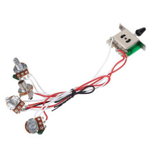 Pots For Strat Guitar PreWired 1 Volume 2 Tone Control 5 Way 3-500K Pot