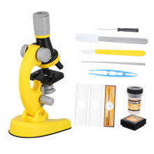 Educational Microscope with LED Light for Kids Science Experiments, Durable Adjustable Design