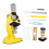 Educational Microscope with LED Light for Kids Science Experiments, Durable Adjustable Design 1