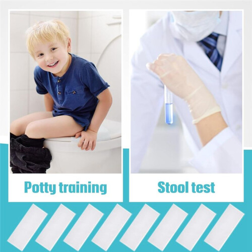 50 Pcs Flushable Stool Sample Collection Sheet Specimen Collector Stool Sample Collection Kit Specimen Containers 1