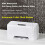 2X Automatic Toilet Flush Button Toilet  Sensor Flusher ExternalInfrared Rechargeable  Toilet Flushing Sensor 3