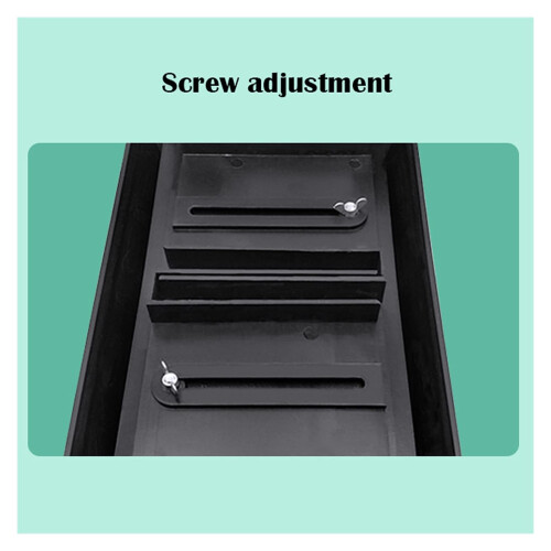 Adjustable PC Tower Stand with Locking Caster Wheels, Black Computer Tower Holder for Dust Protection 2