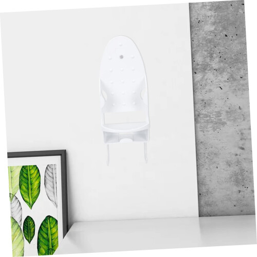 Wall Mounted Ironing Board and Iron Holder Rack, Space Saving Metal Storage Organizer 2