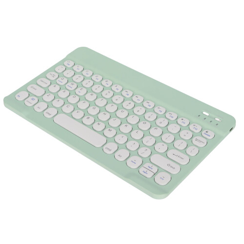 Wireless Bluetooth Keyboard for IOS/Android/Windows, Green, 150mAh