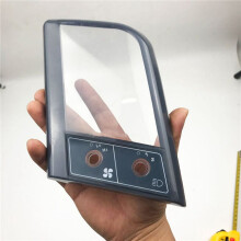 2X Cubierta de Pantalla para Excavadora PC60-7 400-6 50 55, Decoraciones para Panel de Instrumentos de Monitor C55MR