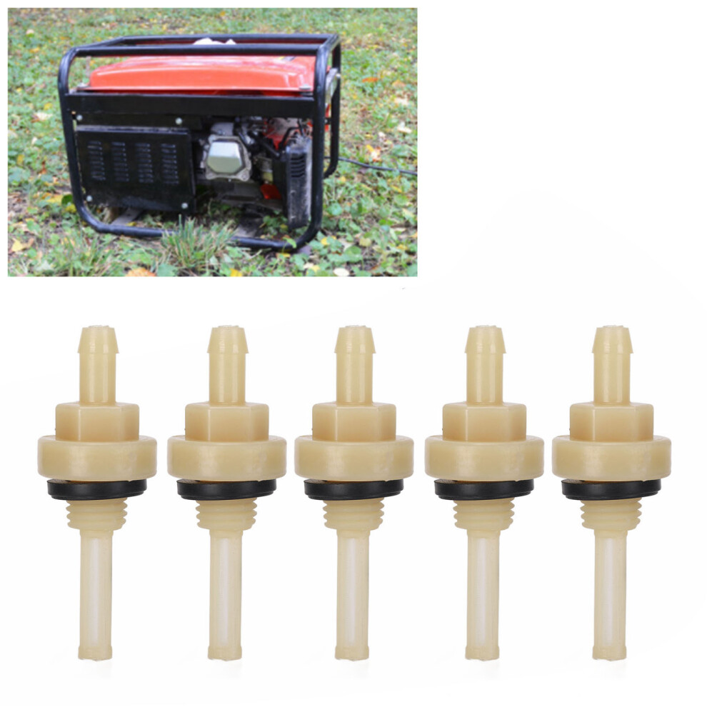 5Pcs Plastic Fuel Joint Filters For 168 Gasoline Engines, 9.5Mm 7901390577031