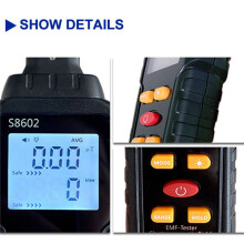 2X 3-In-1 Stralingsdosismeter Teller Automatisch Alarm Real- Maatregel Stralingsdetector Tester