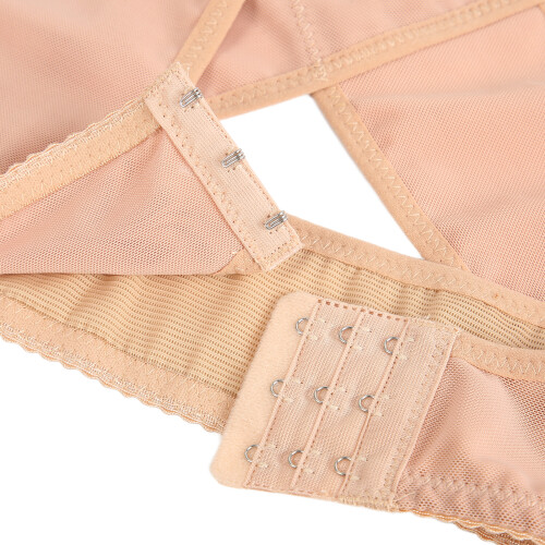 Adjustable Women’s Breathable Nylon Chest & Back Shaper, Size L 2