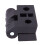 5pcs 63mm x 50mm Cabinet Plastic Hinge Door Hinges Hinge Black 4