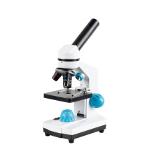 Kids Microscope 2000X Monocular Compound with LED, Durable Metal Build for Student Science Lab