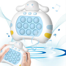 Pop It Electronic Game Console with Quick Push Bubbles, Handheld Fidget Toy for Kids Stress Relief