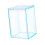 Clear Acrylic Action Figure Display Case Blue Stackable Dustproof Box for Collectibles Storage 1
