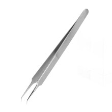 Super Fine Tip Tweezers BST‑18 Curved Hardened for Accurate Electronic Repair