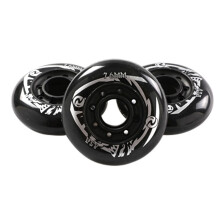 Rolschaatswielen Hoge Elastische Slijtvaste Remwielen Inline Skatewielen Rolschaatsen Flat Flower Wheels 80Mm