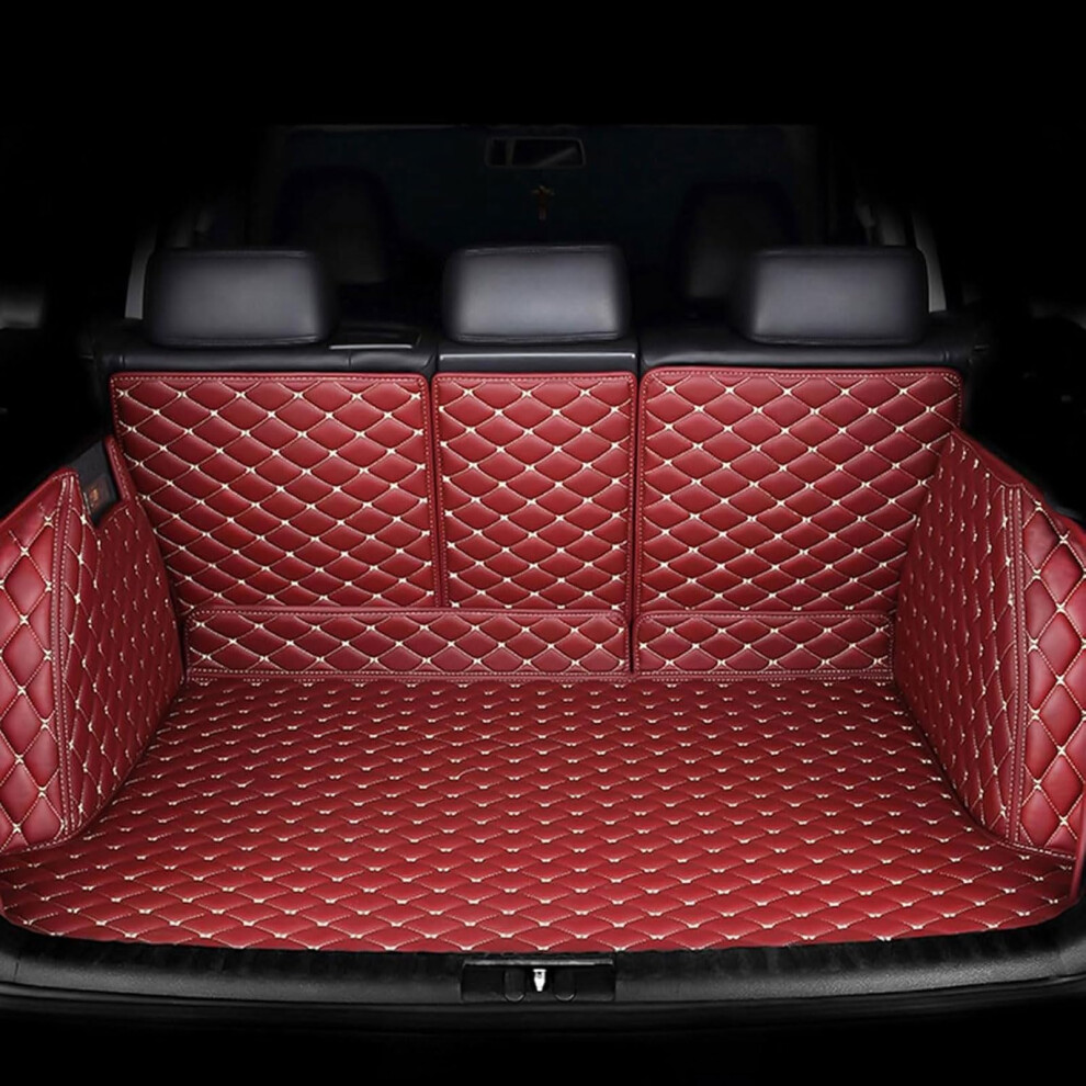 Waterproof Full Coverage Car Trunk Mat For Jeep Cherokee 20192024, Durable Leather Cargo Liner 9073542704744