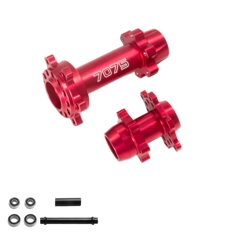 Rc Motorcycle Wheel Hub Upgrade 7075 Aluminum Hex For Losi Promotomx Enhanced Stability Anodized Red 9330225988960