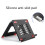 Laptop Stand Metal Cooling Foldable Laptop Stand (Black) 5