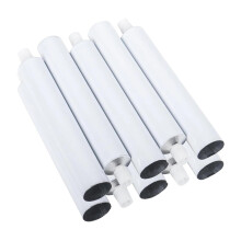 10Pcs Empty Aluminum Paint Tubes Refillable Leakproof Storage for Acrylic and Art Paint Samples