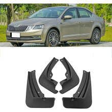 Car Mud Flaps for Skoda Octavia 20172019, Front and Rear Durable Mud Guards, AllWeather Protection Set