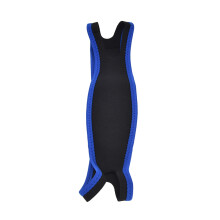 Verstellbarer Nylonschnarchstopp-Gürtel Kinnband Blau Schwarz, 3 Zoll Unterstützung
