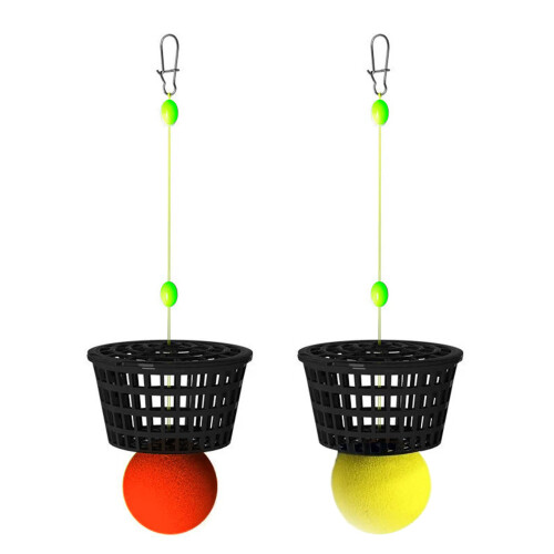 Professional Baits Dispenser With Removable Floating-Yellow 1