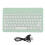 Wireless Bluetooth Keyboard for IOS/Android/Windows, Green, 150mAh 2