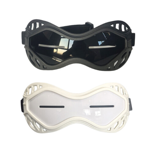 Wide View Anti Snow Blindness Ski Goggles with Adjustable-White 1