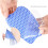 Quick Stick Closure Soft Texture Snowboard-transparent blue 6