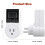 Digital Thermostat Plug Socket, LCD Screen Temperature Controller with Waterproof Sensor Probe for Reptile Home US Plug 8