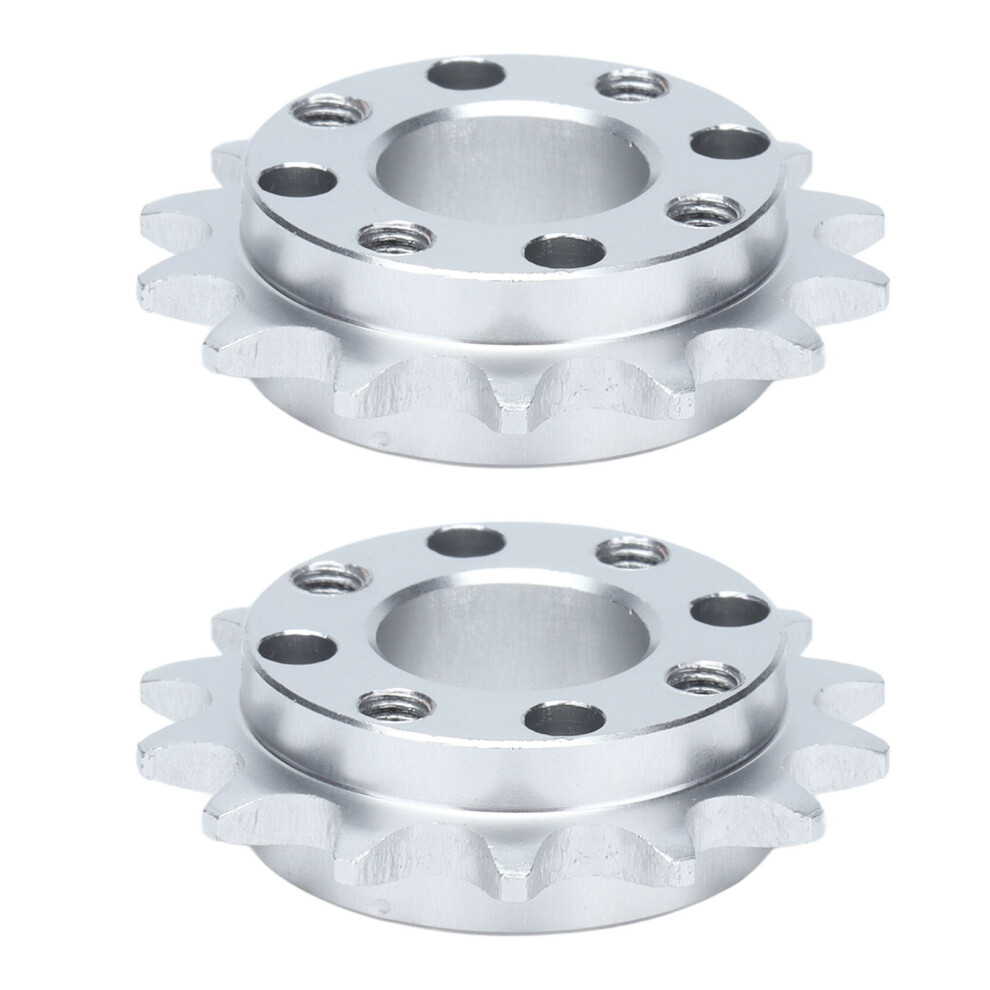 2Pcs Aluminum 8Mm 14-Tooth Sprocket Gears For Robots & Machinery 4941390579263