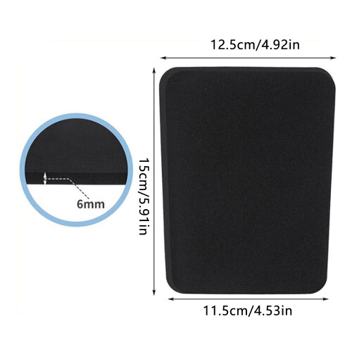 4Pcs Ski Shin Pad Adjustable Breathable Plastic Foam Shin 2