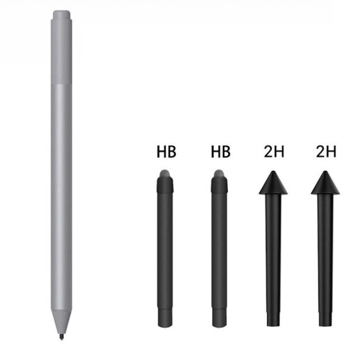 2PCS HB Stylus Pen Tips for  Surface Pen 5 4 Stylus Nib Tip for Surface Pen 4 5 Replace Nib HB 1