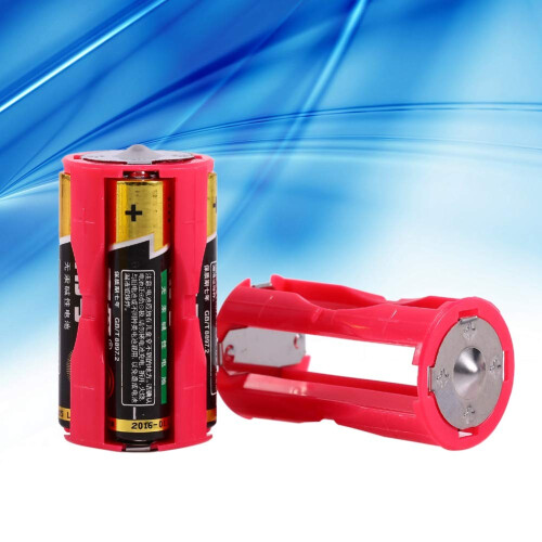 AAA to C Battery Adapter Set 4PCS, Quick Battery Conversion, Durable Converter Holder for Flashlights 2