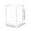 Clear Acrylic Action Figure Display Case Blue Stackable Dustproof Box for Collectibles Storage 2