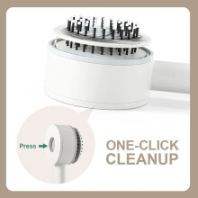3D Air Cushion Massage Brush, Self-Cleaning, Anti-Slip, 25cm, White Green Pink
