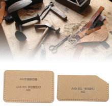 Acrylic Template for DIY Leather Card Holder Hand Made Access Control Set