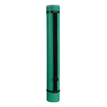 Telescoping Poster Tube with Adjustable Length and Strap for Art Prints Storage Green