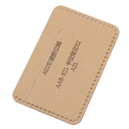 Acrylic Template for DIY Leather Card Holder Hand Made Access Control Set 2