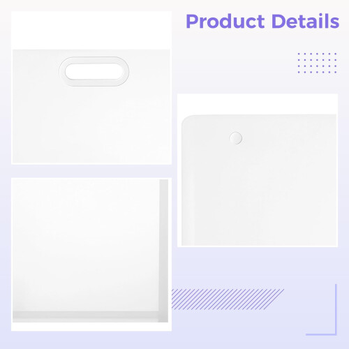 Waterproof Art Portfolio Case with Long Handle for Artwork and Document Storage 1