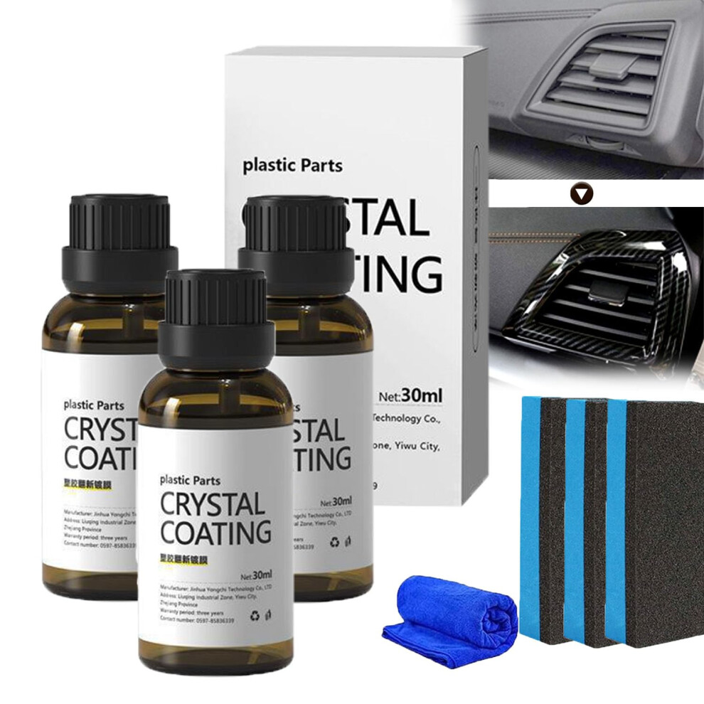 Plastic Trim Restorer Spray For Car Exterior, Hydrophobic Ceramic Shine, LongâLasting Protective Coating 9771547564164