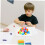 10pcs Plastic Craft Trays Stackable SpaceSaving for Classroom DIY Projects Kids Organizer 2
