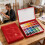 Artist Paint Container 24 Wells Plastic Paint Box For-Blue 2 7