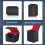 Card Divider Set for Trading Card Organizer, Flexible Polypropylene Inserts, Adjustable Durable Design 2