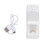 Mini Bag Sealer with Magnet, USB Charging, White, 11x3.5x5cm 3