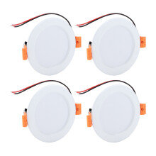 LED Dome Downlight 6000K White 4 Pack 300LM for RV Car Interior 12V