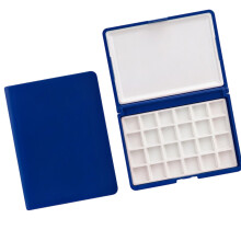 Aquarelverfdoos met 24 vakken voor kunstenaars en-Blauw 2